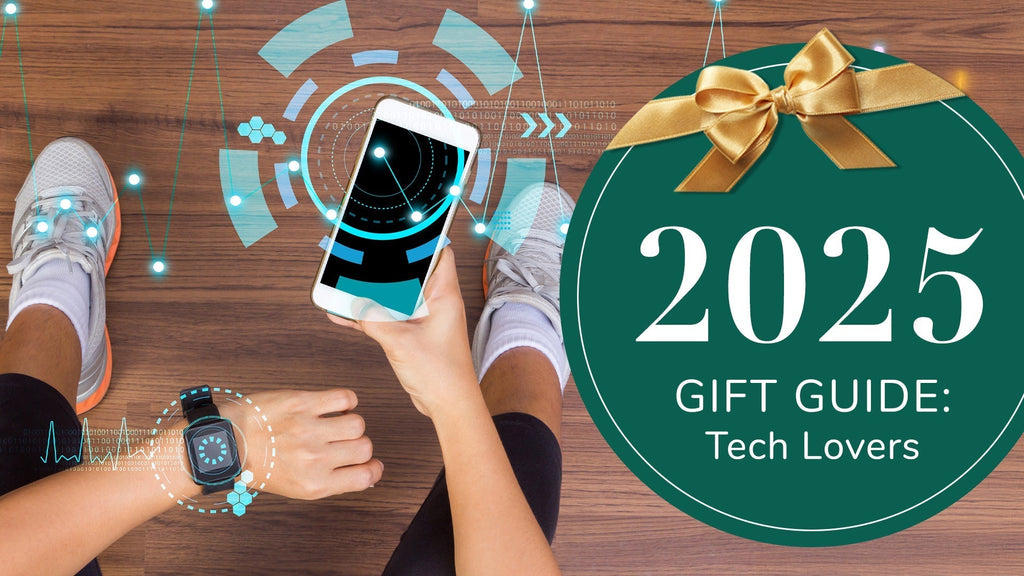 Person using AMP Bluetooth smart jump rope with app tracking — high-tech fitness gifts for athletes and gadget lovers