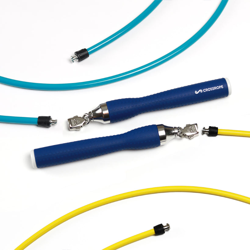 Get Lean Set - Navy Handles 1/2 LB Teal / 1/4 LB Yellow