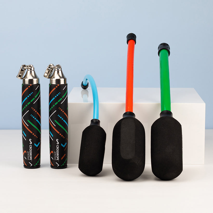 Crossrope heavy ropeless attachments and handles