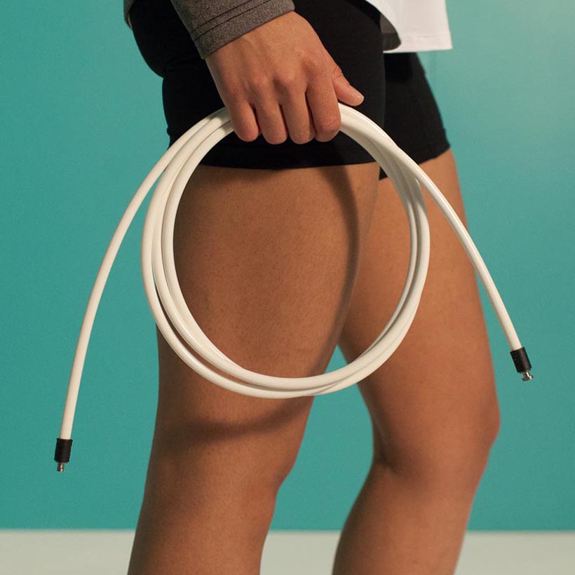 1/2 LB Jump Rope (Like-new) Woman holding 1/2 LB Jump Rope