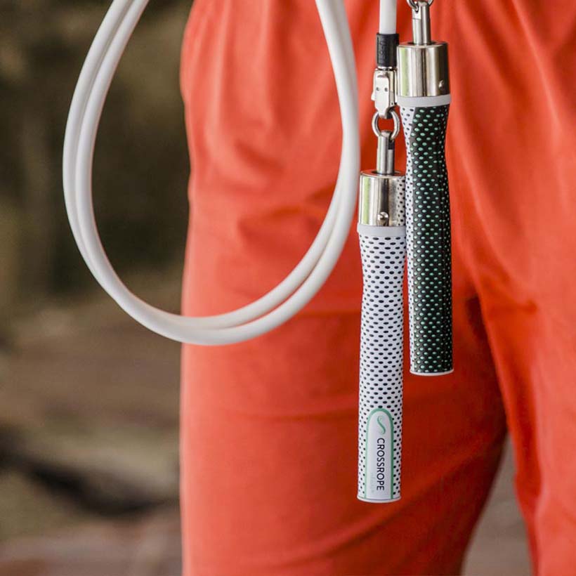 Slim Handles (Bold) A view of the Slim Handles with the 1/2 LB Jump Rope