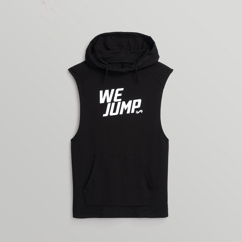 Men's We Jump Sleeveless Hoodie Men's Sleeveless Hoodie