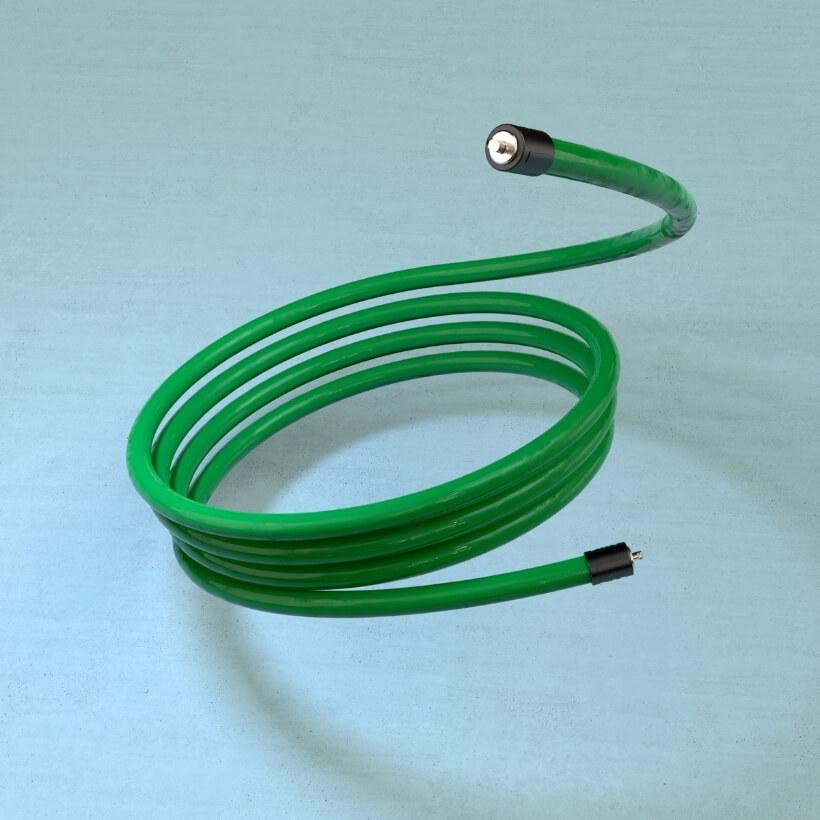 3 LB Heavy Rope (Like-new) A coiled view of the 3 LB Heavy Rope