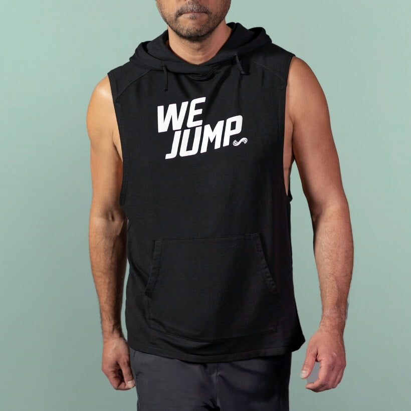 Men's We Jump Sleeveless Hoodie Men's We Jump Hoodie