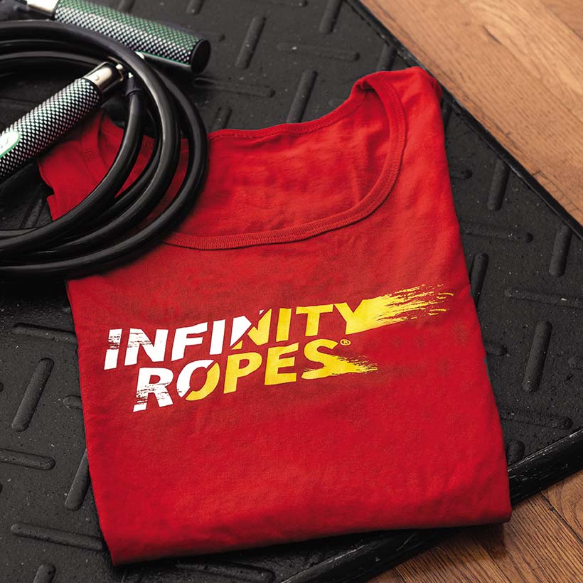 A front view of the Men's Infinity Ropes Tank