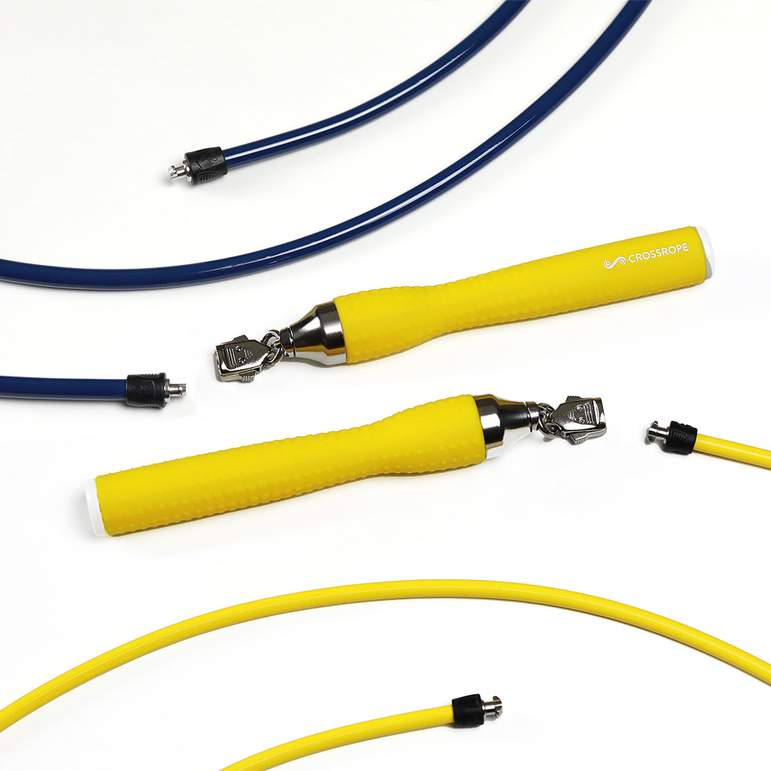 Get Lean Set - Yellow Handles 1/2 LB Navy / 1/4 LB Yellow