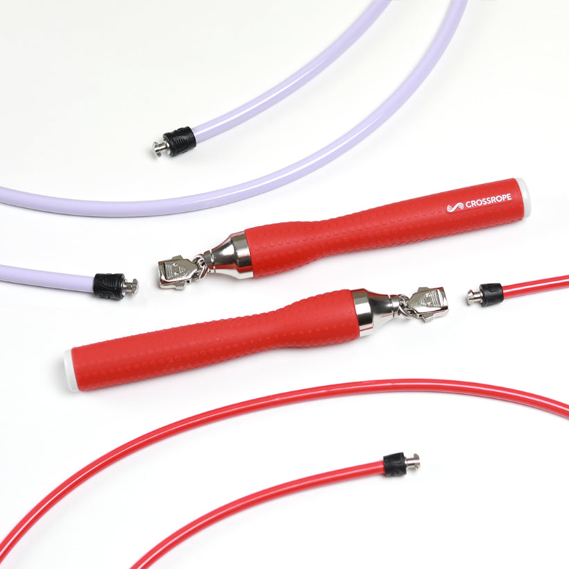 Get Lean Set - Scarlet Handles 1/2 LB Violet / 1/4 LB Scarlet