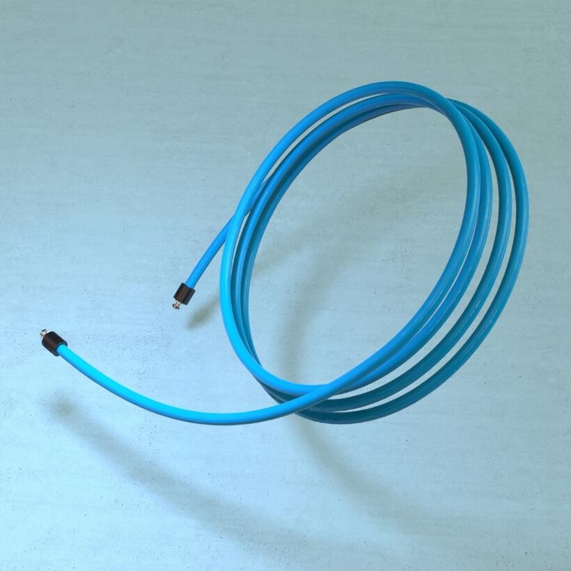 3/4 LB Heavy Rope (Like-new) A coiled view of the 3/4 LB Heavy Rope