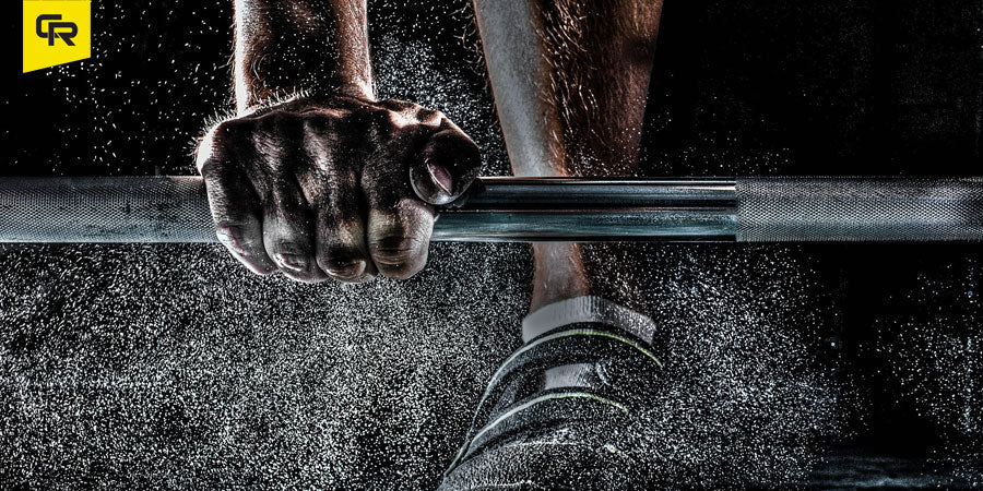 Gripping Barbell Bar