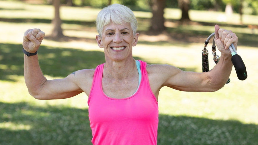 Featured image of Strong at 57: How Melissa built Strength & Confidence with Weighted Jump Ropes