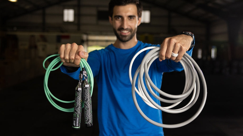 Interchangeable, weighted jump ropes from Crossrope. Best Jump Rope of the year. Why it's worth it.
