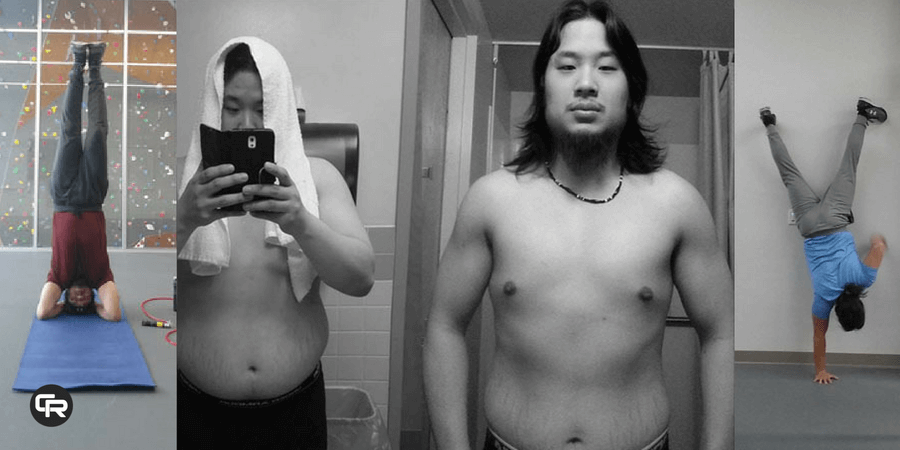 Jump Rope Before and After Pictures of Tim losing 51 Lbs 