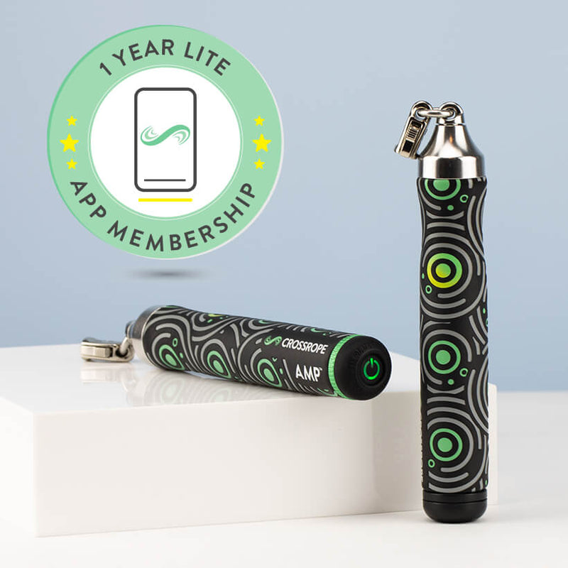 AMP Handles with a image overlay of 1 year lite membership