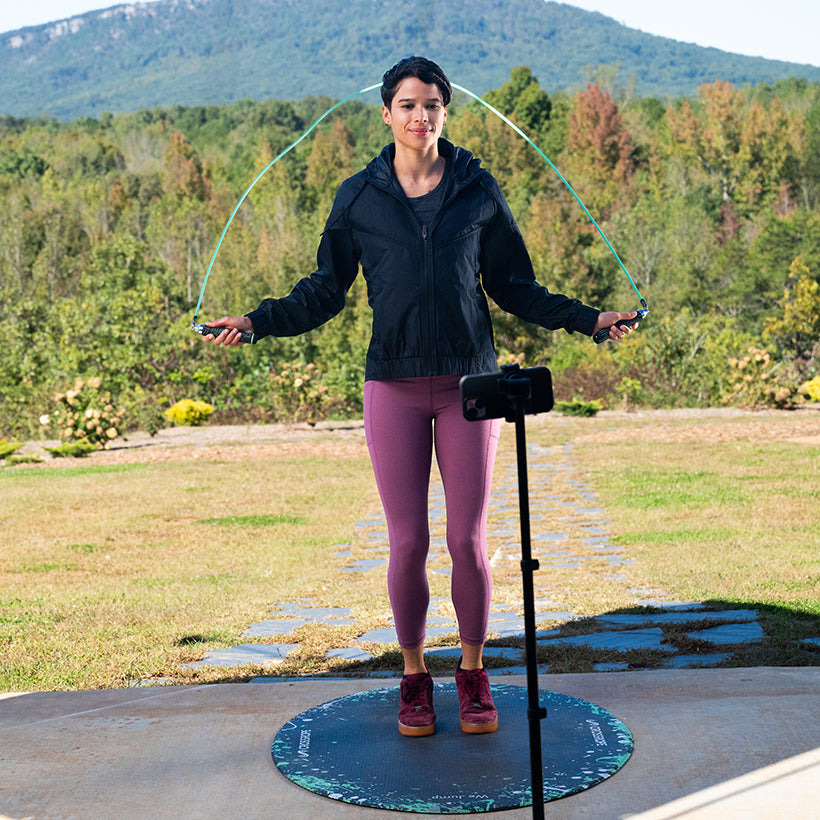 Jump Roping With Label AMP™ Jump Rope Set | Crossrope