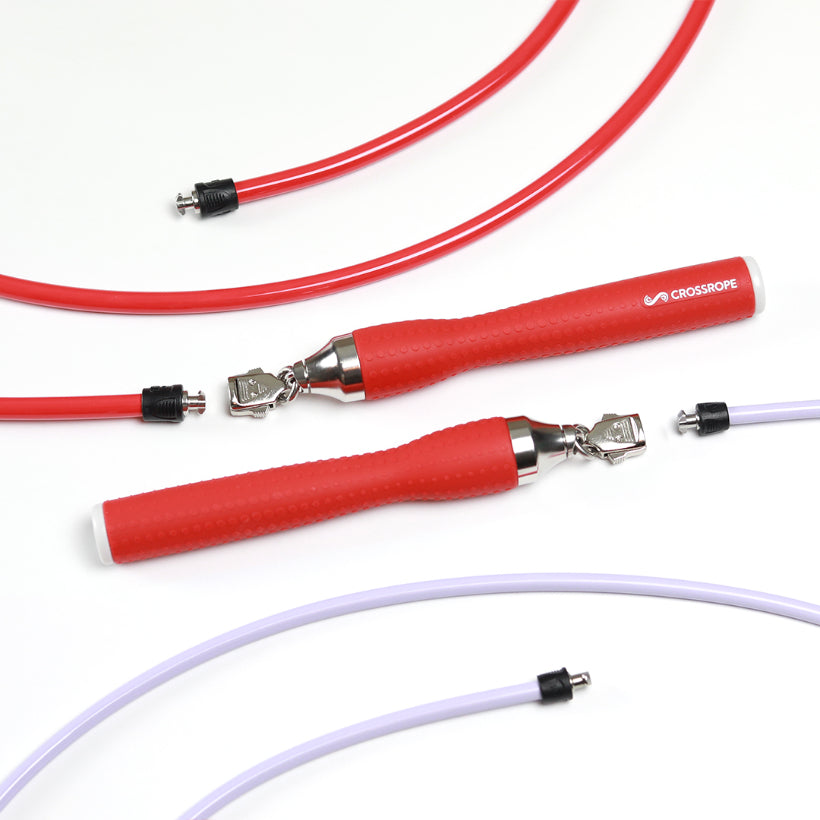 Get Lean Set - Scarlet Handles 1/2 LB Scarlet / 1/4 LB Violet