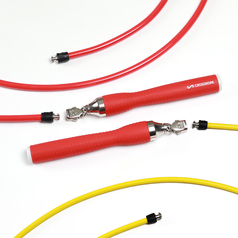 Get Lean Set - Scarlet Handles 1/2 LB Scarlet / 1/4 LB Yellow