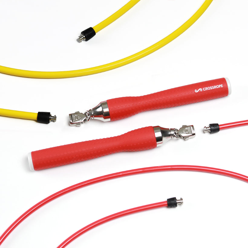 Get Lean Set - Scarlet Handles 1/2 LB Yellow / 1/4 LB Scarlet