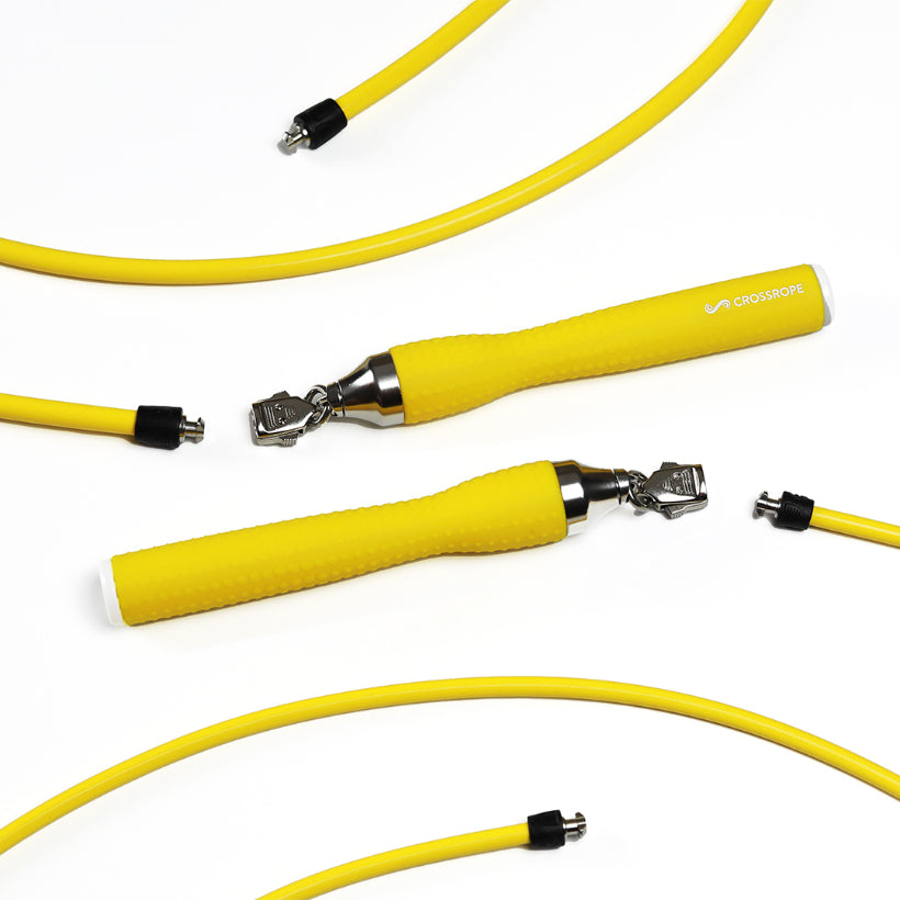 Crossfit Rope Yellow Jump Ropes, Handles & Mats | Crossrope