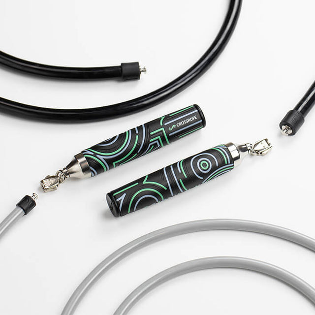 Get Strong Weighted Jump Rope Set for Strength | Crossrope