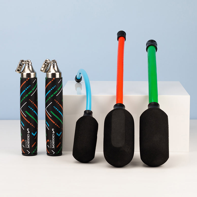 Crossrope heavy ropeless attachments and handles