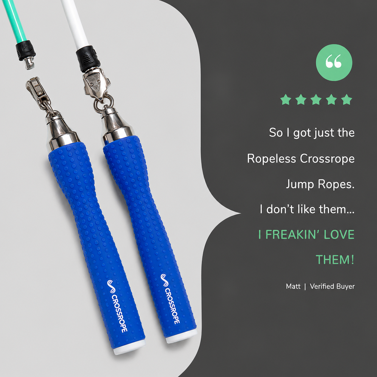 Ropeless Vibe Get Lean Set cobalt