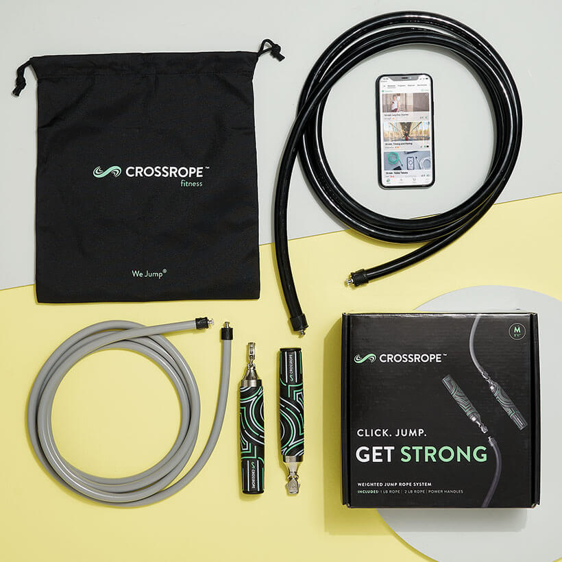 Get Strong Bundle (Espresa) All the jump ropes included in the 2023 Get Strong Set from Crossrope.