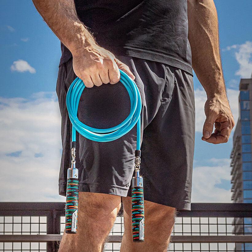 3/4 LB Heavy Jump Rope for Cardio & HIIT | Crossrope