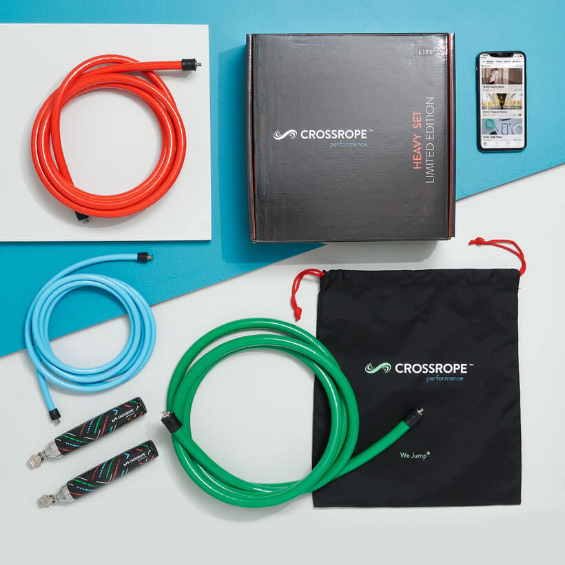 Heavy Performance Jump Rope Set For Max Strength | Crossrope