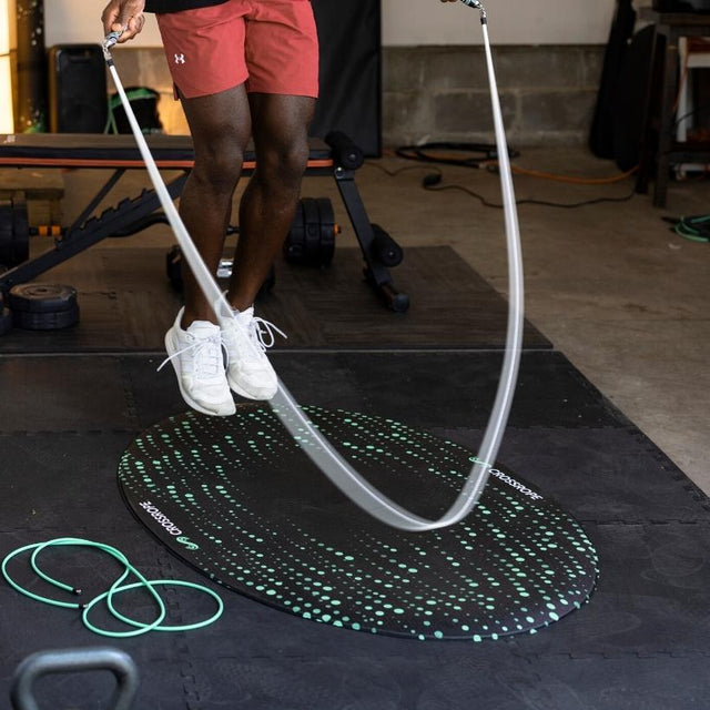 Flow Jump Rope Mat - Protect Your Ropes & Joints | Crossrope