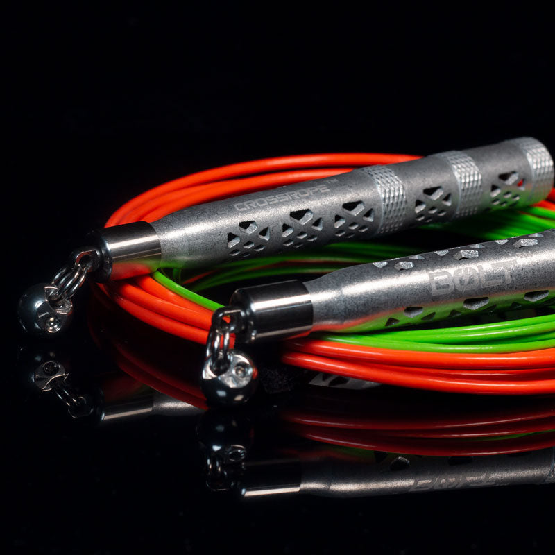 Adjustable Bolt Jump Rope Set for Double Unders | Crossrope