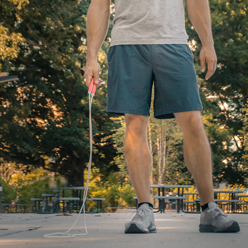 Freestyle Rope Coral Handles / White Rope